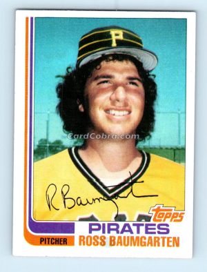 1982 Topps Traded #3T Ross Baumgarten Pittsburgh Pirates