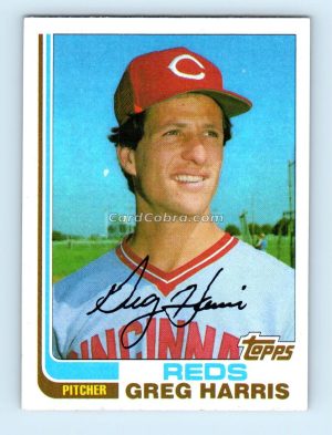 1982 Topps Traded #41T Greg Harris Cincinnati Reds