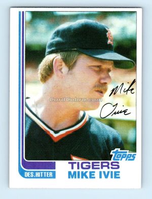 1982 Topps Traded #45T Mike Ivie Detroit Tigers