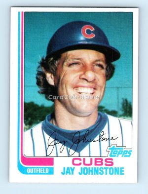 1982 Topps Traded #52T Jay Johnstone Chicago Cubs