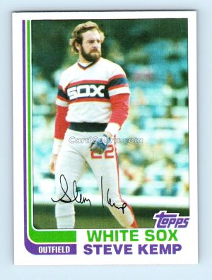 1982 Topps Traded #54T Steve Kemp Chicago White Sox