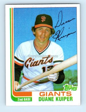 1982 Topps Traded #60T Duane Kuiper San Francisco Giants