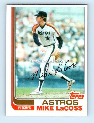 1982 Topps Traded #61T Mike LaCoss Houston Astros