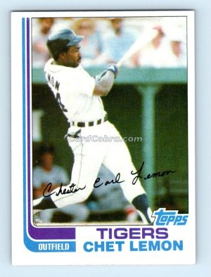 1982 Topps Traded #62T Chet Lemon Detroit Tigers