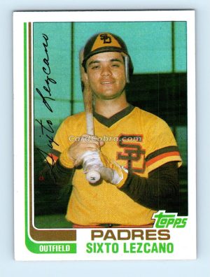 1982 Topps Traded #63T Sixto Lezcano San Diego Padres