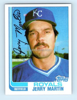 1982 Topps Traded #65T Jerry Martin Kansas City Royals