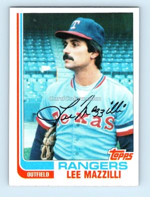 1982 Topps Traded #68T Lee Mazzilli Texas Rangers