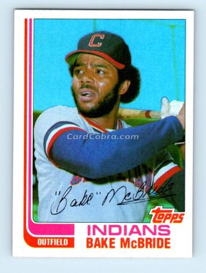 1982 Topps Traded #69T Bake McBride Cleveland Indians