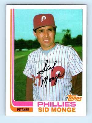 1982 Topps Traded #73T Sid Monge Philadelphia Phillies