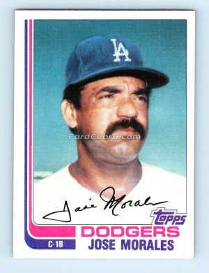 1982 Topps Traded #75T Jose Morales Los Angeles Dodgers