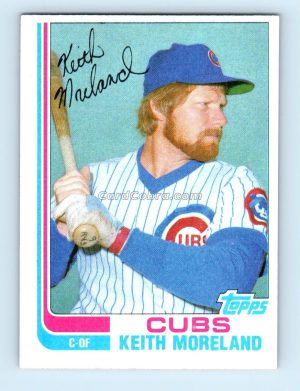 1982 Topps Traded #76T Keith Moreland Chicago Cubs