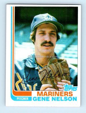 1982 Topps Traded #80T Gene Nelson Seattle Mariners