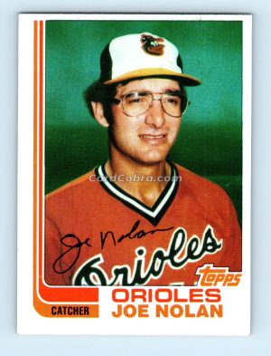 1982 Topps Traded #81T Joe Nolan Baltimore Orioles