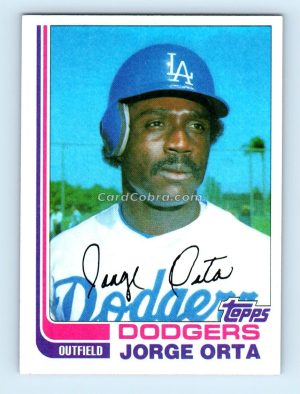 1982 Topps Traded #84T Jorge Orta Los Angeles Dodgers