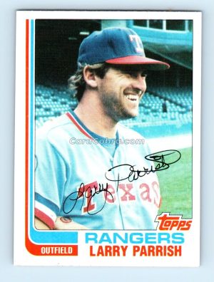 1982 Topps Traded #86T Larry Parrish Texas Rangers