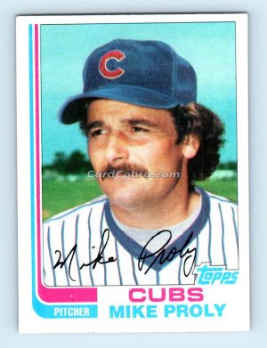 1982 Topps Traded #92T Mike Proly Chicago Cubs