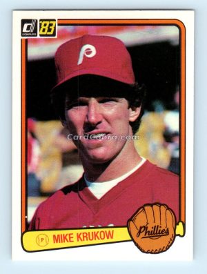 1983 Donruss #119 Mike Krukow Philadelphia Phillies