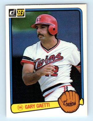 1983 Donruss #53 Gary Gaetti Minnesota Twins Rookie Card