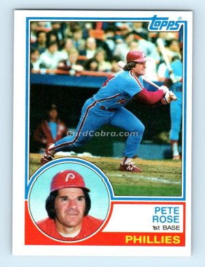 1983 Topps #100 Pete Rose Philadelphia Phillies