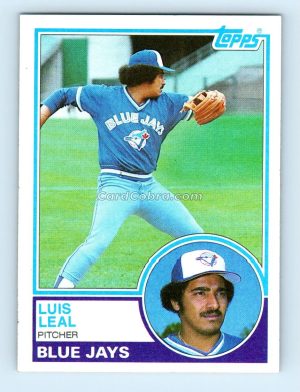 1983 Topps #109 Luis Leal Toronto Blue Jays