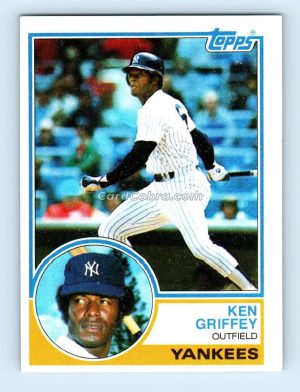 1983 Topps #110 Ken Griffey New York Yankees