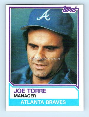 1983 Topps #126 Joe Torre Atlanta Braves