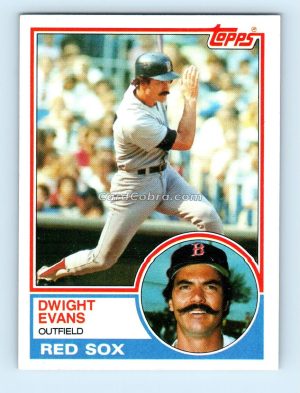 1983 Topps #135 Dwight Evans Boston Red Sox