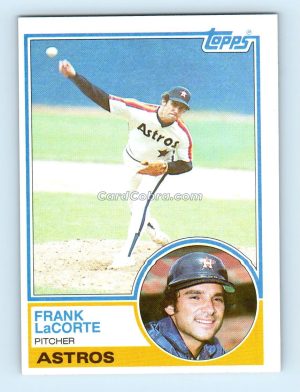 1983 Topps #14 Frank LaCorte Houston Astros