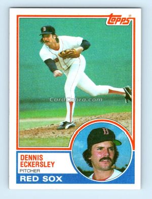 1983 Topps #270 Dennis Eckersley Boston Red Sox