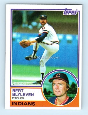 1983 Topps #280 Bert Blyleven Cleveland Indians