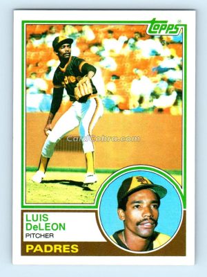 1983 Topps #323 Luis DeLeon San Diego Padres