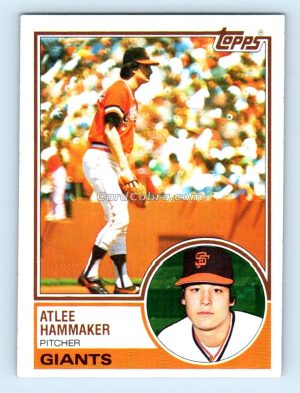 1983 Topps #342 Atlee Hammaker San Francisco Giants