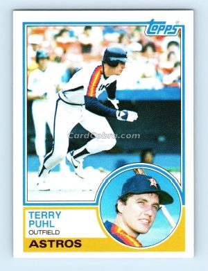 1983 Topps #39 Terry Puhl Houston Astros