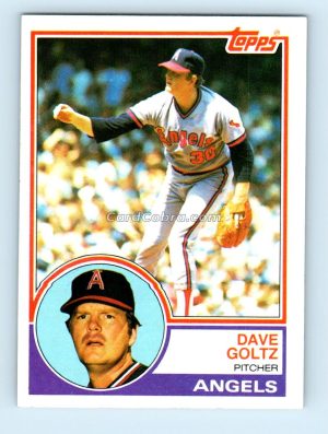 1983 Topps #468 Dave Goltz California Angels