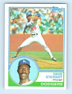 1983 Topps #532 Dave Stewart Los Angeles Dodgers