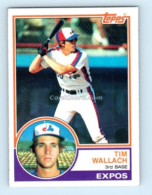 1983 Topps #552 Tim Wallach Montreal Expos