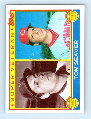 1983 Topps #581 Tom Seaver New York Mets/Cincinnati Reds