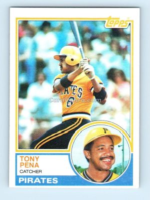 1983 Topps #590 Tony Pena Pittsburgh Pirates