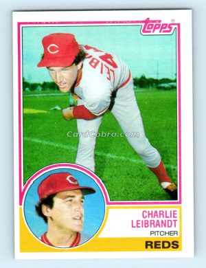 1983 Topps #607 Charlie Leibrandt Cincinnati Reds