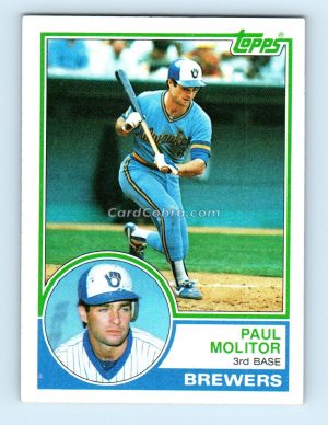 1983 Topps #630 Paul Molitor Milwaukee Brewers