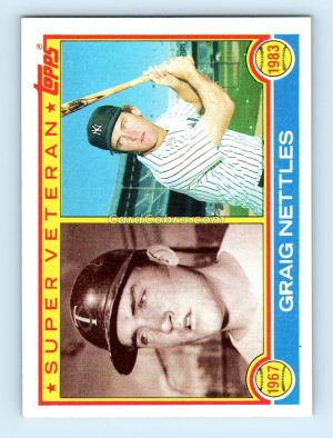 1983 Topps #636 Graig Nettles Minnesota Twins/New York Yankees