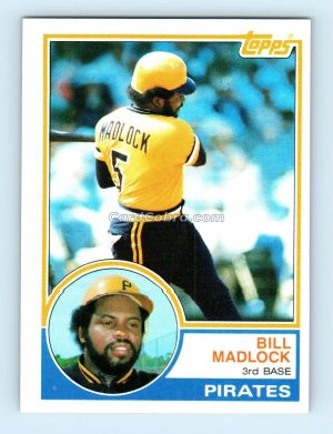 1983 Topps #645 Bill Madlock Pittsburgh Pirates