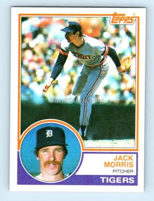 1983 Topps #65 Jack Morris Detroit Tigers