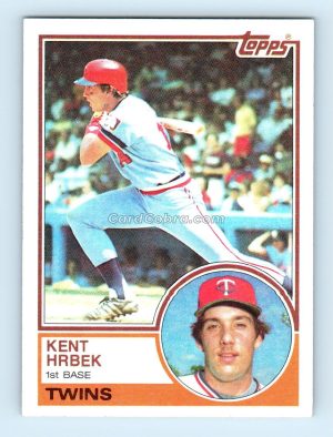 1983 Topps #690 Kent Hrbek Minnesota Twins