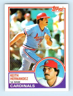 1983 Topps #700 Keith Hernandez St. Louis Cardinals