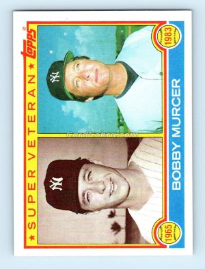 1983 Topps #783 Bobby Murcer New York Yankees