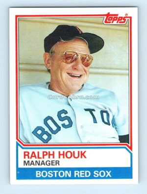 1983 Topps #786 Ralph Houk Boston Red Sox