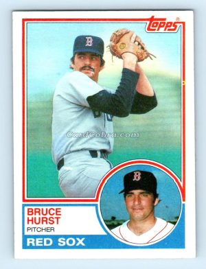 1983 Topps #82 Bruce Hurst Boston Red Sox