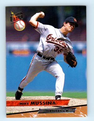 1983 Ultra #144 Mike Mussina Baltimore Orioles