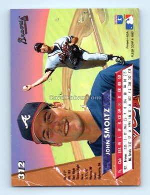 1983 Ultra #312 John Smoltz Atlanta Braves